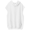 thumbnail image 2 of WUSUOWEI Sweatshirt For Women Sleeveless Hooded Sweatshirt Zip Up Casual Womens Tunic Top with Splice Design L, 2 of 3