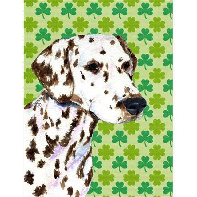 11 x 15 Po. Drapeau Portrait Trèfle de la Saint-Patrick, Taille Jardin