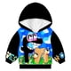 thumbnail image 2 of Sudadera con capucha de arcoíris para niños, camisa de manga larga con estampado 3D de dibujos animados para niño y niña, ropa, chaqueta, otoño, 2023 zhangmenya  LED, 2 of 2