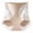 Khaki, variant on High Waisted Tummy Control Stripe Lace Underwear, Shapewear Panties for Women, Thong for FUPA Control (Light Pink,XXL)