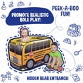 thumbnail image 2 of Autobús escolar desplegable Indoor Playhouse Sunny Days para niños, 2 of 7