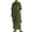 Army Green, variant on Sweatsuit Set 3 Piece Linen Boho Set Womens Cami Tops Split Maxi Skirt with Half Sleeve Open Front Long Cardigan Outfits for Summer Beach Casual Brown M