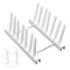 thumbnail image 2 of 1pc Drying Utensils Rack Drainer Holder Detachable Plastic Kitchen Dish Bowl Plate Kitchen Storage And Organization, 2 of 11