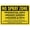 Warning Sign 3, variant on Entry (Arrow Right) Sign 8"x12" - Aluminum Tin Warning for Home Outdoor Garden, Weatherproof Directional Decor for Entrance