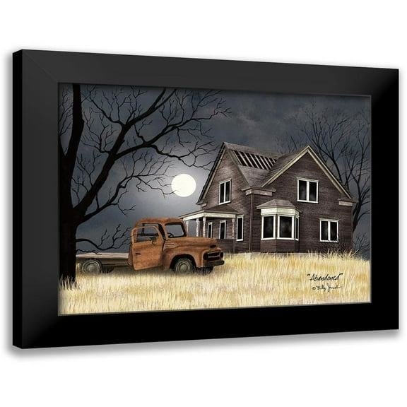 Jacobs, Billy 14x12 Black Modern Framed Museum Art Print Titled - Abandoned