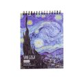 thumbnail image 1 of Cuaderno de bocetos A4, diario para dibujar, pintura, papel de cubierta suave, cuaderno de bocetos, bloc de notas, cuaderno, material escolar de oficina, regalo Speravity WJU0729-06B, 1 of 2