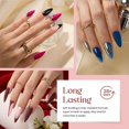 thumbnail image 3 of Beetles 23Pcs Gel Nail Polish Set with 3Pcs Base Matte Glossy Top Coat, Nude Gray Pink Blue Burgundy, 3 of 7