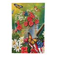 thumbnail image 2 of PHYHOO Summer Welcome Garden Flag Double Sided, House Yard Outdoor Decor, Seasonal Arrangement Home Outside lawn Farmhouse Decoration White, 2 of 6