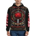thumbnail image 4 of Unisex Men's and Women's DND Dungeons And Dragons Hoodies 3D Fashion Digital Print Cartoon Pullover Hooded Sweatshirts with Pockets, 4 of 8