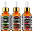 thumbnail image 1 of Set de sérum WUMAL Serum de vitamina C, sérum de retinol y ácido hialurónico, 1 of 9