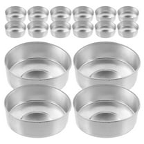 20pcs Aluminum Tea Light Candle Holders Cups for Candle Making, Scented Tealight Containers for Party, Wedding Decor