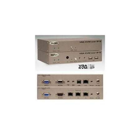 - VGA KVM over IP - Sender / Receiver Set