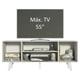 thumbnail image 4 of Mueble Mesa Para Tv Rack Madesa Copenhaguen 55 Blanco 1, 4 of 8
