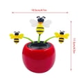 thumbnail image 5 of Office Cubicle Decor Solar Powered Dancing Figurine Red Desk Decorations for Women Office Home Office Outdoor Holiday Decor 1 Pack, 5 of 7