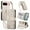 Beige, variant on Fashion PU Leather Wallet Case for Google Pixel 10 /10 Pro/9 /9 Pro,Shockproof Magnetic Buckle Hybrid Cover with Zipper Pocket Credit Card Slot Cash Slot Wrist Strap Lanyard,Purple