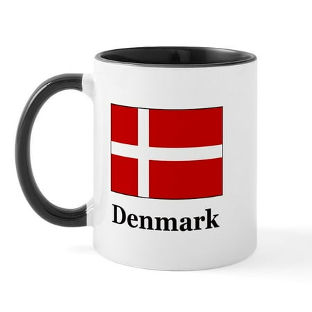 

CafePress - Denmark Mug - 11 oz Ceramic Mug - Novelty Coffee Tea Cup