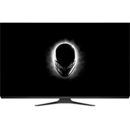 Open Box DELL Alienware 55" UHD 4K OLED Gaming Monitor True Life Colors AW5520QF - Black