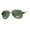 Gunmetal Green, variant on Mens Bamboo Wood Arm Officer Air Force Tear Drop Sunglasses Gunmetal Black