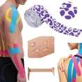 thumbnail image 2 of Athletic Tape, 5.4 Yards Sports Tape, Strong Easy Tear Wrist Ankle Tape, No Sticky Residue for Gymnastics, Boxing, Climbing, Lacrosse, Climbing, Hockey and Other Sports, P, 1 Inch, 2 of 9