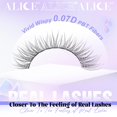 thumbnail image 3 of Natural Lash Clusters Wispy Lash Extensions Short 10-14mm DIY Cluster Eyelash Extension C-Curly 280pcs Soft Thin Band Individual Lashes by, 3 of 9