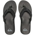 thumbnail image 3 of Quiksilver Carver Suede Men's Sandals Black, 3 of 4
