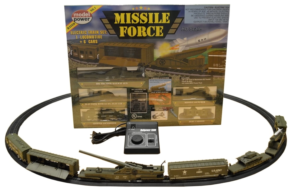 MRC MODEL POWER MISSILE FORCE EXPLODING BOXCAR HO SCALE train US ARMY 1068-B NEW 