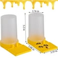 thumbnail image 1 of Bee Feeder Beehive Beekeeping Water Dispenser Honey Beehive Entrance Bee Water Feeder Drinking Beekeeping Equipment Nest Beekeeper Tool, 1 of 7
