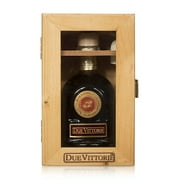 Due Vittorie Oro Rossini Balsamic Vinegar in Wooden Gift Box 8.45fl oz/250ml with Cork Pourer