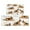 German Shepherd Dogs, variant on Pawprints Argyle Kitchen Rugs Sets Of 2,Anti Fatigue Kitchen Mat Rugs Non Slip Washable,Decorative Kitchen Floor Mats for Kitchen,Sink,Laundry,17"x30"+17"x47"