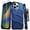 Blue & Black, variant on ZIZO BOLT Bundle for iPhone 14 Pro Max (6.7) Case with Screen Protector Kickstand Holster Lanyard - Blue