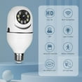 thumbnail image 5 of Koudindg E27 Light Bulb Security Camera HD Wireless 5GHz/2.4GHz WiFi 360° View with Motion Detection, 5 of 8