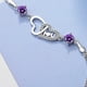thumbnail image 4 of Pulsera de imitación de las mujeres pulsera de corazón en forma de corazón pulseras de joyería, 4 of 8