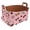 Multicolor 5, variant on Sewing Theme Painting Storage Basket Collapsible Storage Bin, PU Foldable Basket Convenient Box Storage Organizer with Handles for Shelves Office Bedroom Closet Nursery Toys Laundry