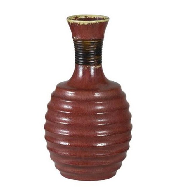 Cal Lighting TA-103L Vase en Céramique Merced&44; Grand