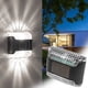 thumbnail image 1 of Xihbxyly Lámpara Solar de Pared para Exterior, Iluminación de Emergencia, Protección Ocular Suave, Atenuación Automática, Carga Solar, para Patio, Jardín, Fácil de Transportar, Tamaño 8 X 6,5 X 2,1 C, 1 of 4