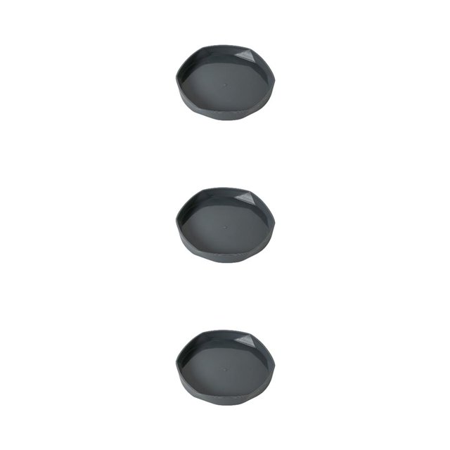 Monstrate Bandeja de flores, platillo para plantas, suministros de jardín, decorativo, a prueba de golpes, accesorio de bricolaje, Base de Type4 NO4