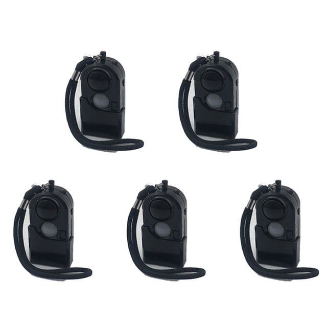 5X Camping Travel Portable Mini PIR Infrared Motion Sensor Detector Alarm 120DB Wireless Home Security Anti-Theft