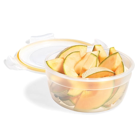 Starfrit LocknLock Easy Match Contenant en plastique - 71oz/2.1L - Hermétique, étanche et emboîtable - Couvercle à verrouillage sur 4 côtés