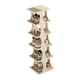 thumbnail image 4 of Zapatero de pares individuales, estante para zapatos, ahorro de espacio, torre organizadora de zapatos para puerta de casa, dormitorio, 6 capas, 4 of 10