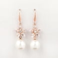 thumbnail image 2 of 1 par de pendientes de perlas, diseño de aleación, joyería de moda, diamantes de imitación Yuyangstore pendiente de diamantes de imitación, 2 of 5