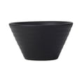 thumbnail image 1 of Tuxton VBB-080 7 oz Matte Black Embossed Bouillon Embossed Cup, 1 of 1