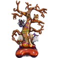 thumbnail image 2 of Globos de Halloween Enorme pie Fantasma Árbol Globo Murciélago Araña Bruja Calabaza Fiesta de cumpleaños de Halloween Suministros de decoración para el hogar xuanjing unisex, 2 of 2