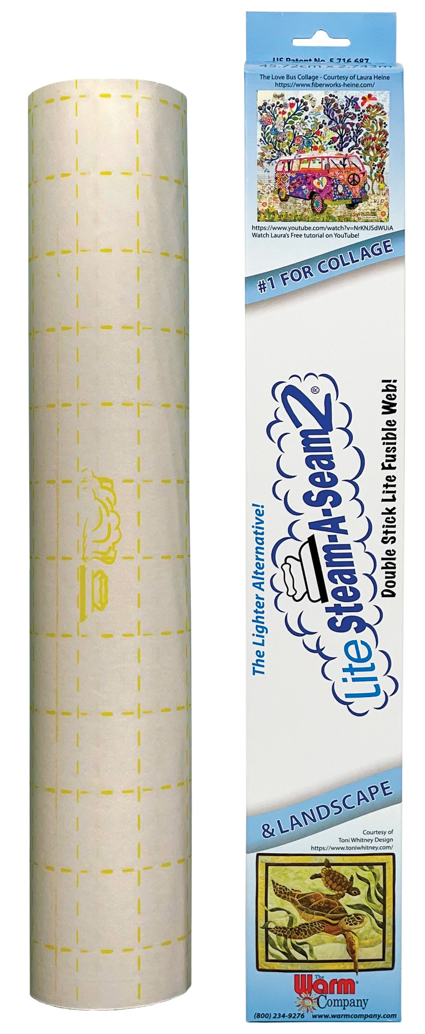 Warm Company Lite Steam-A-Seam 2 Fusible Web-18"X3yd