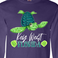 thumbnail image 4 of Inktastic Key West, Florida Happy Sea Turtle Long Sleeve T-Shirt, 4 of 5