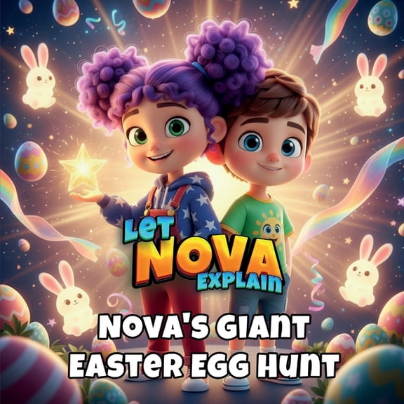 Nova's Celebration World Nova's Giant Easter Egg Hunt: Nova and the Magical Easter Adventure - Easter Story for Kids - Friendship and Sharing - C, (Paperback)