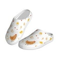 thumbnail image 2 of Lsque Funny Chicken Pattern Womens Comfort Cotton on Scuff With Memory Foam and Anti-skid Sole Slipper-37/38, 2 of 7