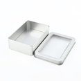 thumbnail image 1 of Caja de hierro para embalaje con ventana rectangular, accesorios y piezas, caja de hierro para embalaje general, caja de hojalata, 1 of 2