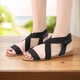 thumbnail image 5 of Sandalias planas elásticas para mujer sandalias elegantes con diseño sencillo para viajes al aire libre, 5 of 8
