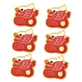 thumbnail image 4 of 6 sobres rojos del Año Nuevo Lunar Chino 2024, regalos del Año del Dragón, primavera Oro Rojo, 4 of 9