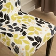 thumbnail image 4 of Gostoto 1-8 Pcs Spandex Stretch Geometric Floral Family Room Chair Cover,Party Decor Dining Room Seat Cover,Furniture Protector, 4 of 5